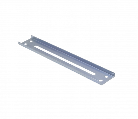 CCA-30C 30cm 4-Perfil Carril Metálico Ranurado Sujeción para CC-120 301x49x13mm