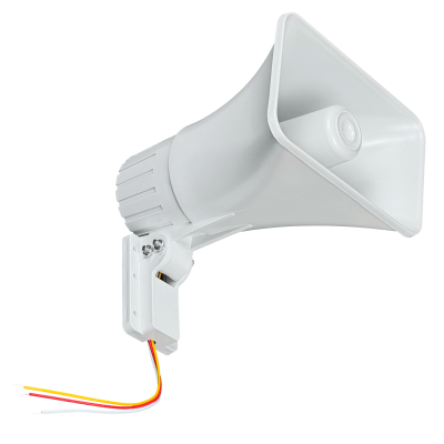 SD-30W Sirena Blanca 30W 12VDC 118dB watt doble tono exterior 12V
