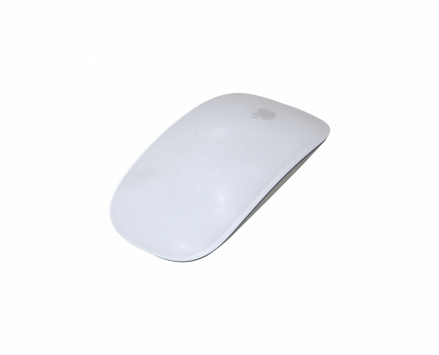 MAGIC-MOUSE-W APPLE Ratón Inalámbrico Magic Mouse Blanco con Batería de Litio y Cable de Carga Incluido MXK53AM A1657