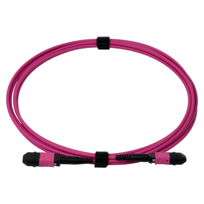 JF4MM3U UI 3mt MPO-MPO 12-Fibras Type-B OM4 Multimodo MM Jumper Fibra LSZH