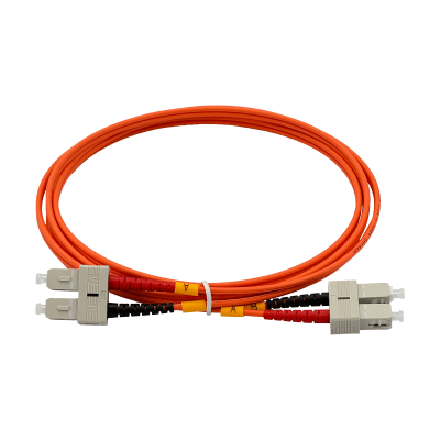 JFMCC2 2mt SC-SC OM1 MultiModo MM Duplex Jumper Fibra 62.5/125um 3mm LSZH