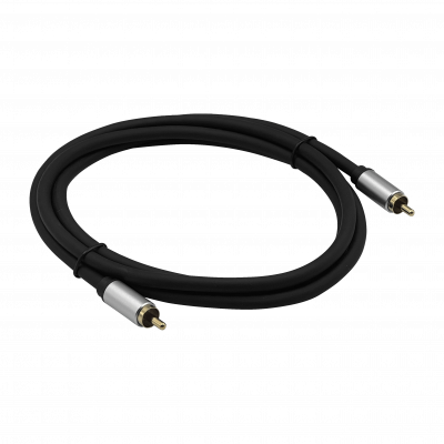 AV-1R1 Cable de Audio y Video 1x1 RCA Macho a RCA Macho de 100cm (1 metro)