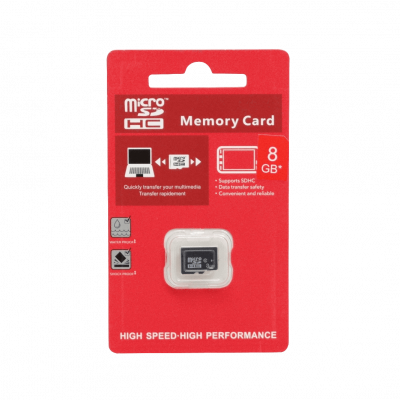 MSD-8GB Tarjeta de Memoria MicroSD-HC de 8GB, Clase 4, sin Adaptador Incluido