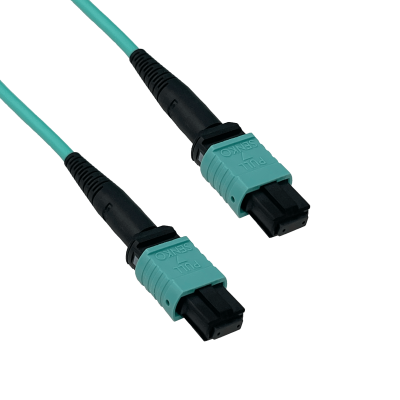 JF3MM3 Latiguillo de Fibra Óptica Multimodo OM3 MPO-MPO 12 Hilos Tipo B 3 Metros LSZH