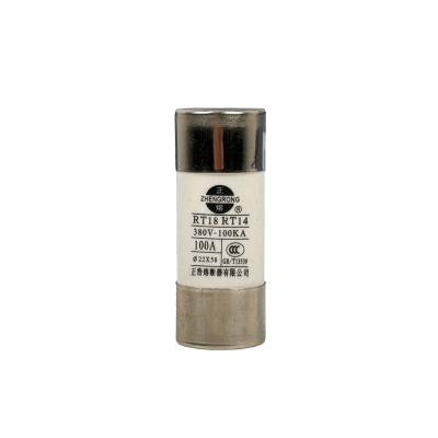 FUSE-100C Fusible Cilíndrico 100A 22x58mm 380V 100KA Longitud-58mm Diámetro-22mm