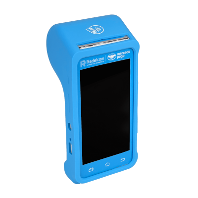 POINT-SMART. MERCADOPAGO Terminal Inteligente Aceptación Tarjetas 4G Código QR Conectividad Wifi Dispositivo Impresión Cámara Integrada