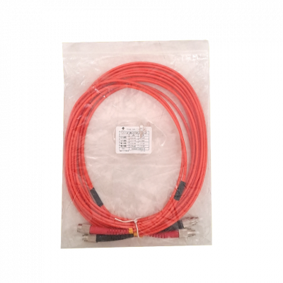 JFMFT5 5mt FC-ST OM1 Multimodo MM Duplex Latiguillo Fibra 62.5/125um LSZH