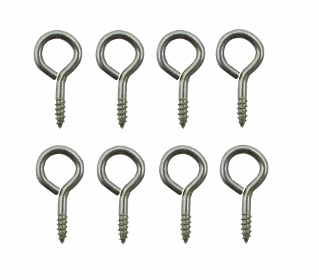CANC-C23 12-unids. M6 Hilo-6x18mm 23mm-Cancamo-Cerrado 50mm-Largo-Total