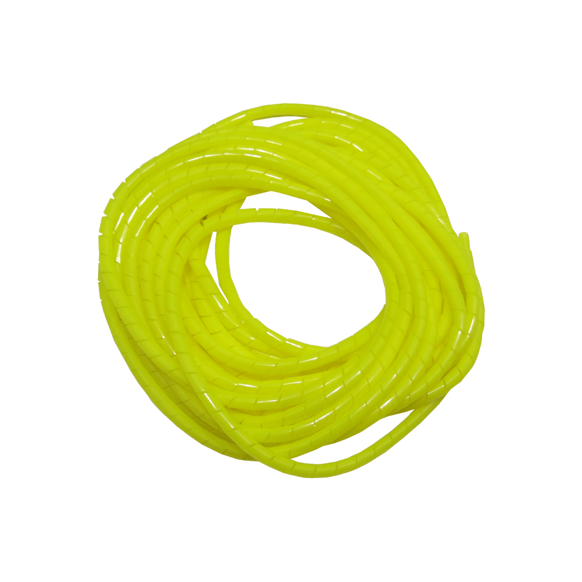 KS-12M PE Amarillo 12mt 12/15/0,85mm Espiral Atrapa Cable Ordenador