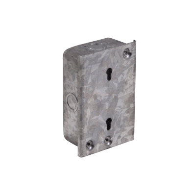 FPCWM-2 Caja-75x116mm Galvanizada 5/8 Chuqui Metálica Base-82x125mm
