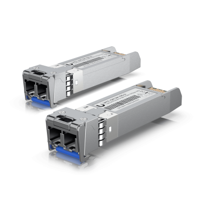 UF-SM-10G UBIQUITI 2-unidades SFP+ Monomodo 10Gbps 10km 1310nm 2-LC UACC-OM-SM-10G-D