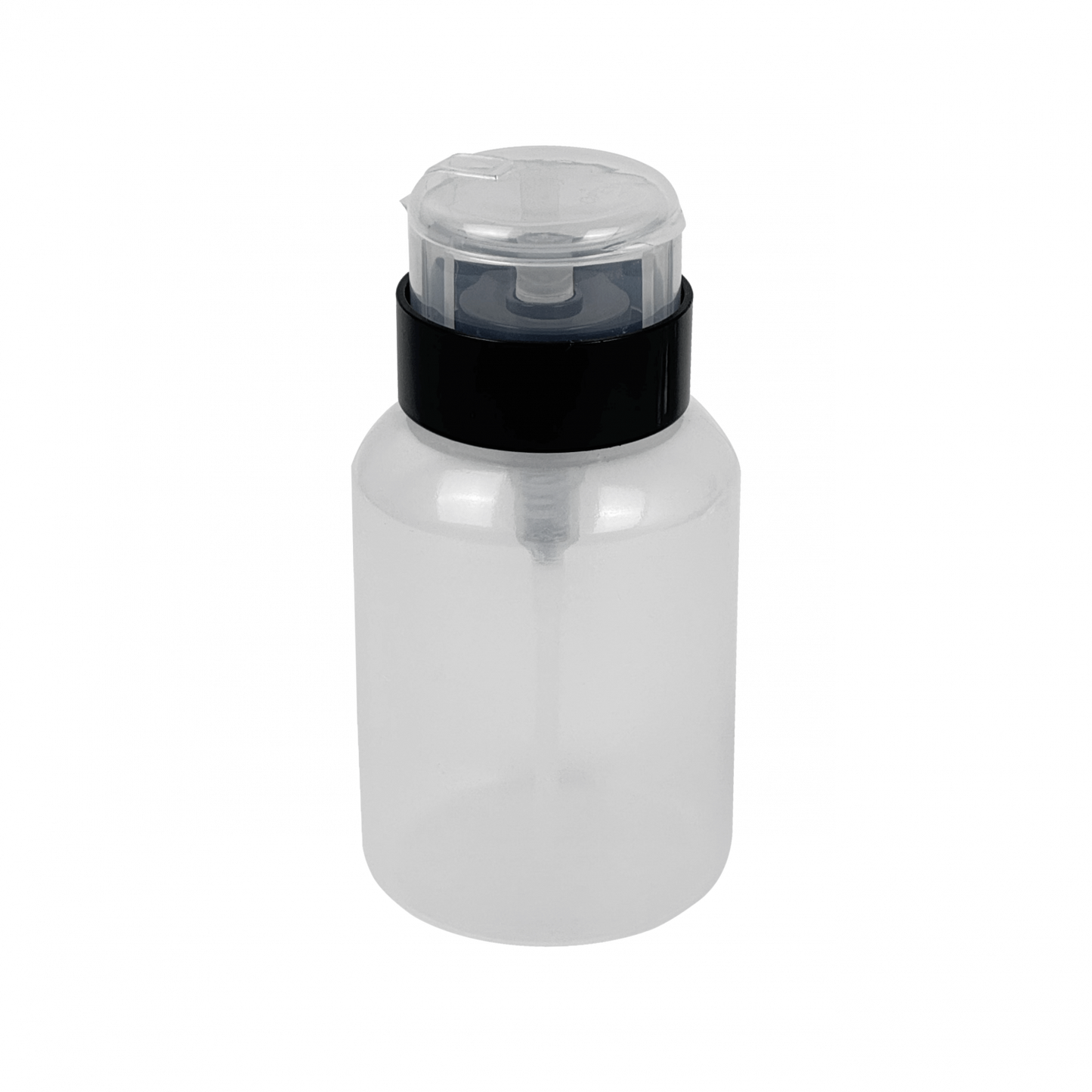 BOTELLA-300ML Envase dosificador vacío de 300 ml con tapa para fibra óptica, polipropileno transparente