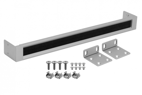 URACK-B UBIQUITI Panel pasacables 1U para rack 19 pulgadas UACC-Rack-Panel-Brush-1U