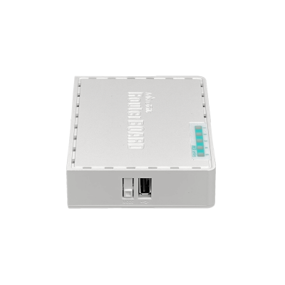 HEX MIKROTIK 880MHz-Dual 256mb 5-1000 mSD USB L4 CajaPlas inc-24V RB750Gr3