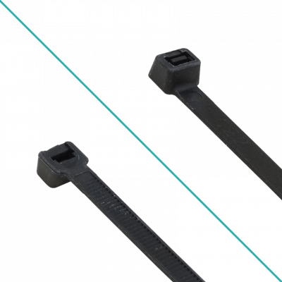 CV-74N 25-un 400x7,0mm Negra Amarra Plastica Nylon 7.0x400mm