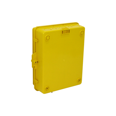 NP141105Y ALTELIX Amarilla 355x280x127mm IP55 Gabinete para Intemperie NEMA3 Policarbonato+ABS