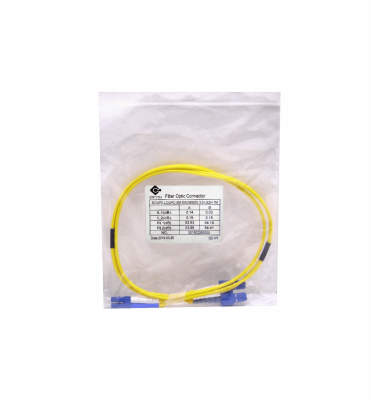 JFSLC1 Cable de Fibra Óptica Dúplex Monomodo SM de 1m LC-SC/UPC 9/125µm 3mm