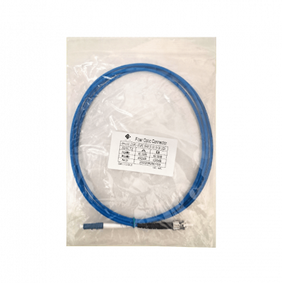 JBSLT2 LSZH Blindado 2mt LC-ST Mono SM Simplex Jumper Cable Fibra 3.0mm 9/125
