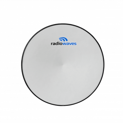 HPD4-5.2NS. RADIOWAVES Antena parabólica ganancia 35dBi banda 5,25-5,85GHz reflector 1200mm beamwidth 3º matriz 2x2 conector N-Hembra protección radomo
