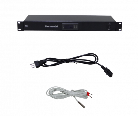 RAS-1L LINKMADE Termostato 1U Display Controla Enchufe C13/C14 220VAC