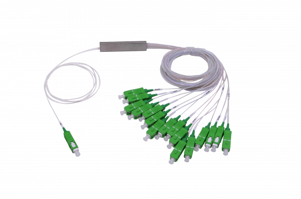 SPLITTER-16A 1x16 200cm SC/APC Divisor PLC p/GEPON/GPON G657A1 0,9mm 1260-1650nm