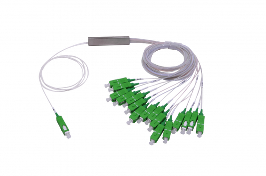SPLITTER-16A 1x16 200cm SC/APC Divisor PLC p/GEPON/GPON G657A1 0,9mm 1260-1650nm