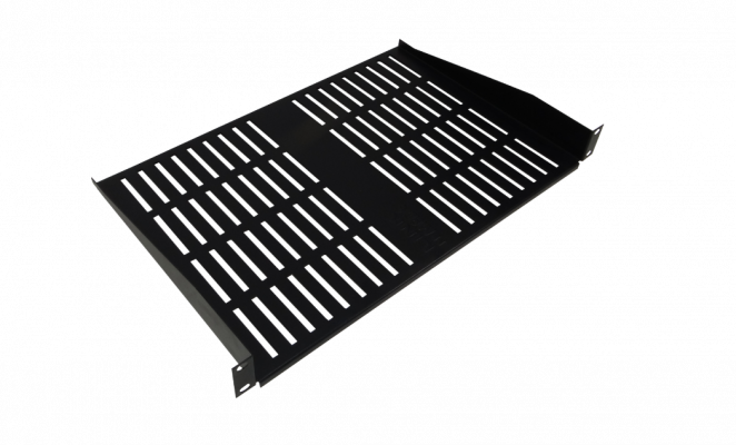 RB1-3VL LINKMADE Ventilada 1U 30cm-Fondo Bandeja Negra p/Rack req-Tornillos