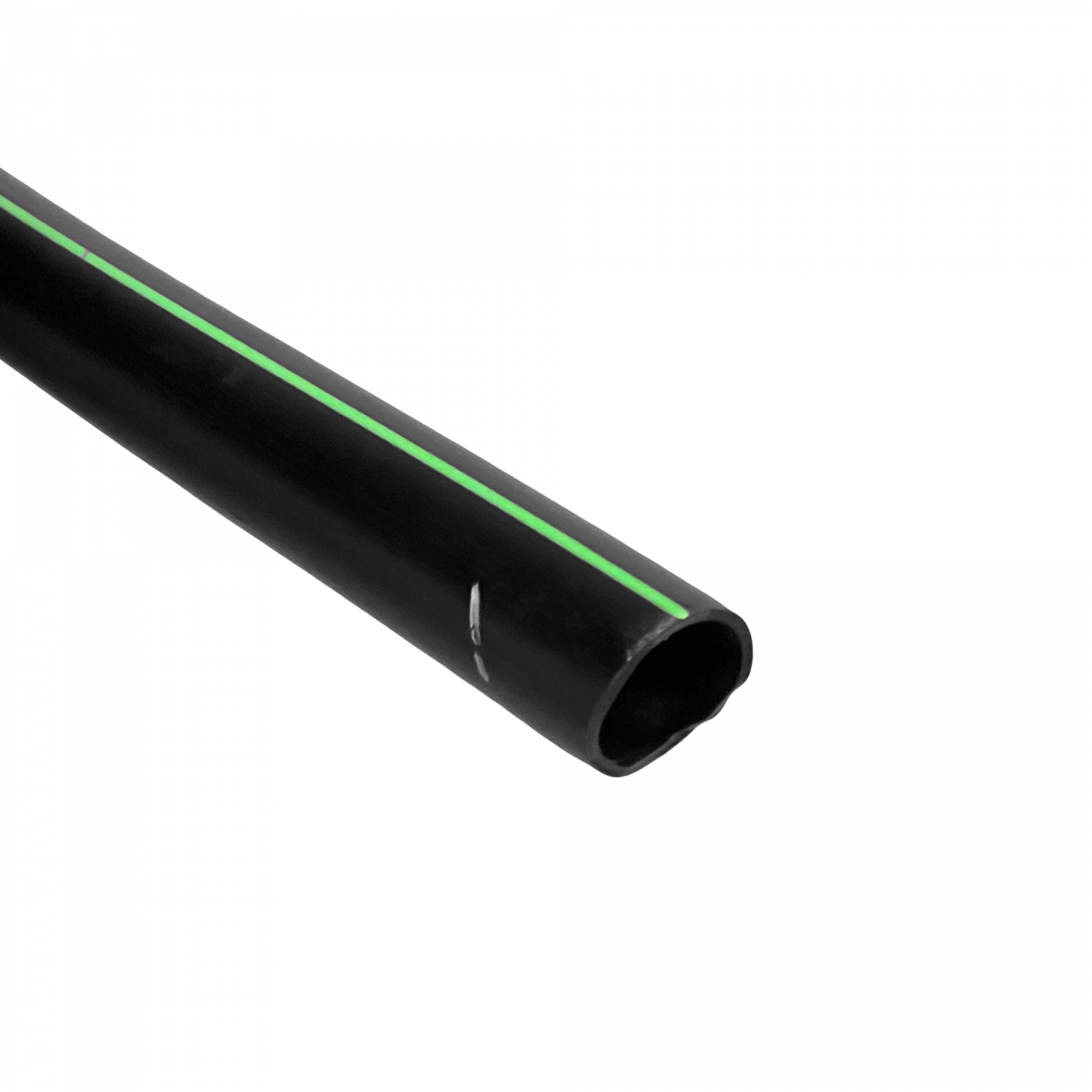 PLAN-2 Cepillo Plansa 25mm-exterior 1,5mm Bobina 100metros Negra HDPE Polietileno Reciclado