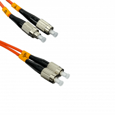 JFMFF1 1mt FC-FC OM1 MultiModo MM Duplex Jumper Fibra 62.5/125um LSZH