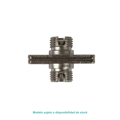 FASFE FC-FC SM/MM Rectangular SX Acoplador p/Fibra Adaptador p/Caja/Cabecera-CL
