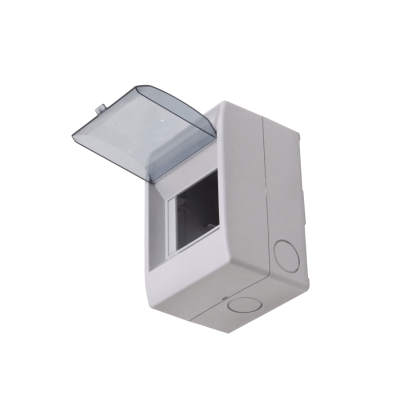 CAJA-DIN4T KALOP c/Tapa 54/72mm-Ancho Caja Plastica p/Automaticos RielDin-Plastic