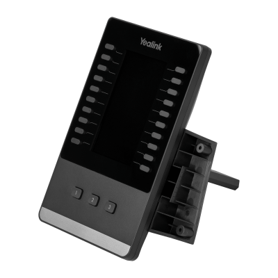 EXP-43 YEALINK Módulo de Expansión con Pantalla LCD Para Teléfonos T43U/T46U/T48U 2 Puertos USB