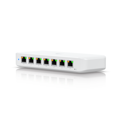 USW-ULTRA-60W UBIQUITI 60W-totales 8-1000-PoE+ PoE-entrada Conmutador Ultra Capa 2 UniFi incluye-54V/60W