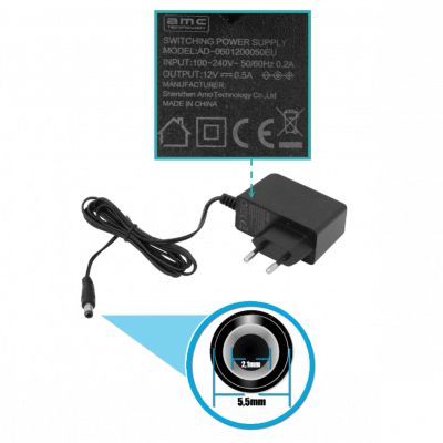 EM-0101-TE EUROLAN Juego Convertidor WDM Compacto Fibra Monomodo 1 SC 1310/1550nm Alcance 20KM 100Mbps