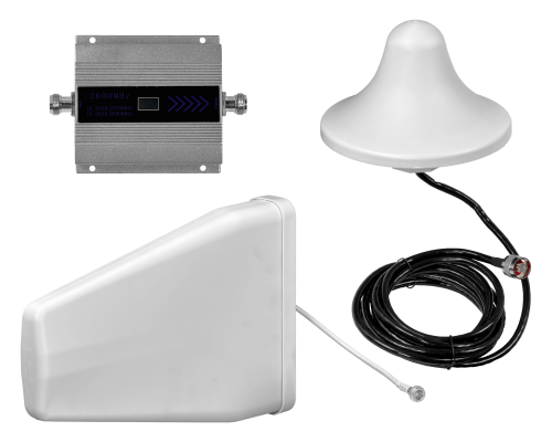 KIT-2600 Repetidor 4G 2600MHz B7 2-N 2-Paneles-10/12dBi incluye-5V/1A