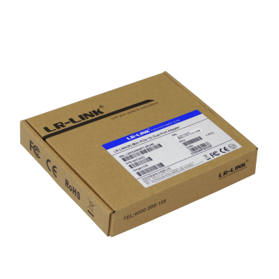 MPCIE-2G LRLINK Tarjeta de Red para Servidor MiniPCIe 2 Puertos 1G Dual NIC Modelo LRES2202PT