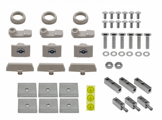 STI-108 Contratapa de 1000 por 800 mm para tablero ST8-1030 con tapa interior abatible de la marca TIBOX