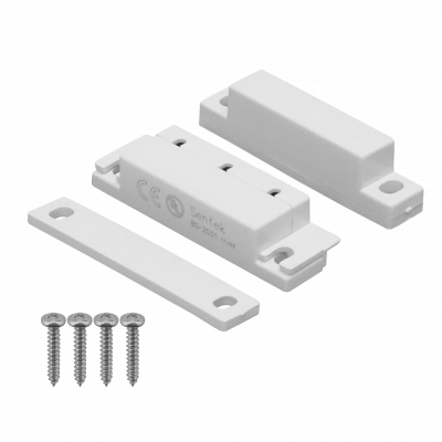 DS-BLANCO1 BESTKEY BLANCO GRANDE Sensor Magnético 2C incluye-4-Tornillos NO-INCLUYE-CABLE