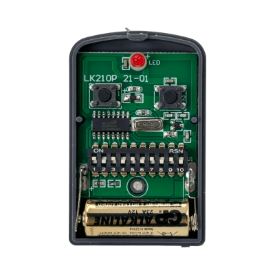 CONTROL-1 GARRISON 1-Canal 60 metros incl Batería 12V Emisor Mando a Distancia LK-102P-RM