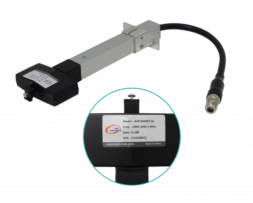 ANT-2415 Antena de Rejilla 15dBi 2,4GHz-2,48GHz 16ºx21º Conector N Hembra 30cm Desmontable 30x40cm