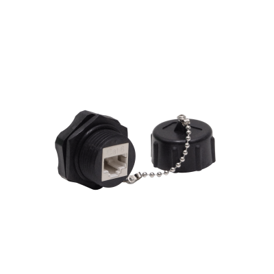 KP6IT TRIMERX Industrial CAT6 STP Apantallado Insertable Conector RJ45 Hembra