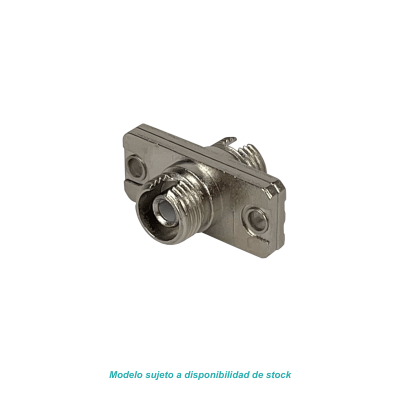 FASFE FC-FC SM/MM Rectangular SX Acoplador p/Fibra Adaptador p/Caja/Cabecera-CL