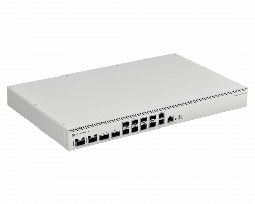 CRS812-8DS-2DQ-2DDQ MIKROTIK Conmutador 8 puertos 50G 2 puertos 200G 2 puertos 400G 2 puertos 10G QSFP56-DD SFP56 Alimentación dual 220Vac