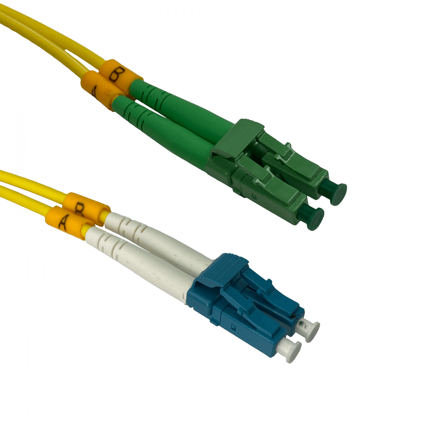 JFSBL1. 1mt SM LC/UPC-LC/APC MonoModo SM Duplex Jumper Cable Fibra 3.0mm 9/125