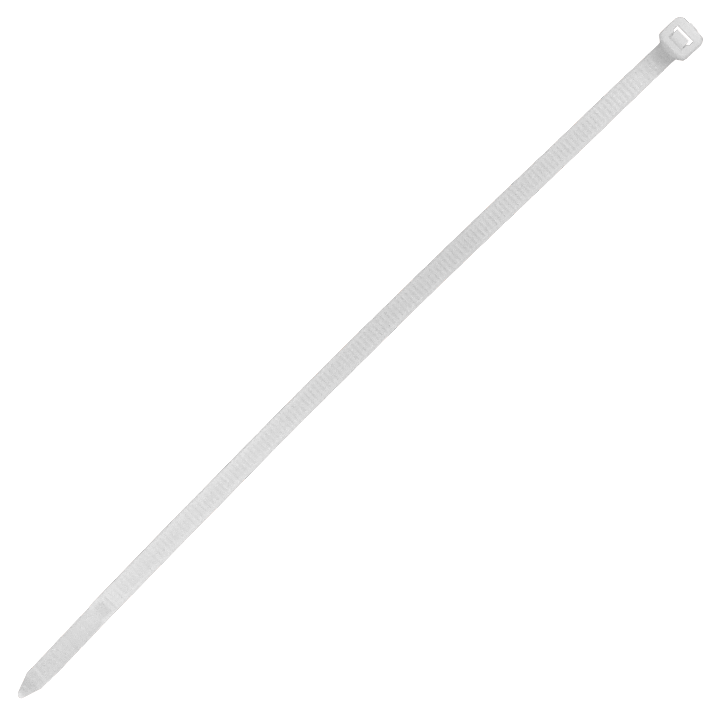 CV-42W Sujetacables de nylon blanco 4.8x200mm paquete de 50 unidades 200x4,8mm