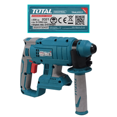 ROTO-20V TOTAL Martillo Rotatorio necesita batería-20V sin-cables percutor SDS PLUS