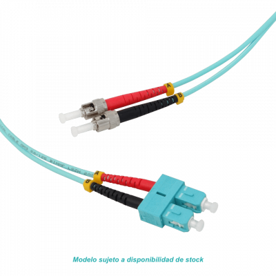 JF3TC3 3 metros ST-SC OM3 Multimodo MM Dúplex Cable de Fibra 50/125um
