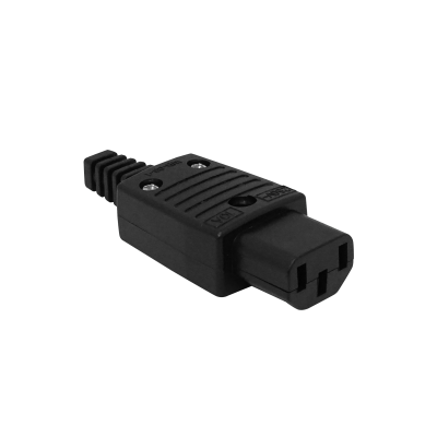 CHV Conector Hembra Volante C13 para Equipos Informáticos 10A Color Negro