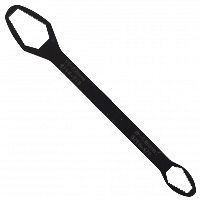 LLAVE8-22 Llave Combinada Fija Hexagonal de Doble Boca 8-13mm y 14-22mm (5/16-1/2" y 9/16-7/8") con Longitud Total de 267mm