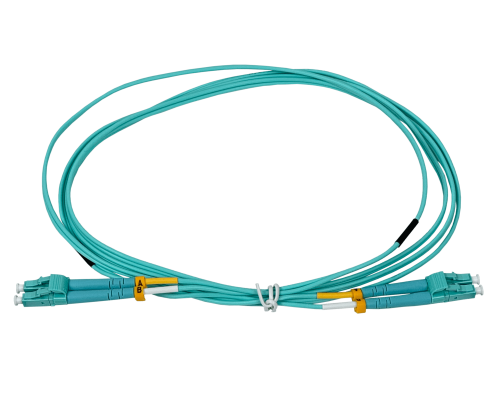 UOC-2 Latiguillo de fibra óptica dúplex multimodo UBIQUITI 2 metros LC-LC OM3 50/125um 2mm